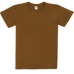 咖啡色兒童T恤