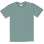 霧灰藍色賽洛紡T恤團服