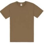 摩卡棕色賽洛紡T恤團服