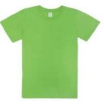 果綠色兒童T恤
