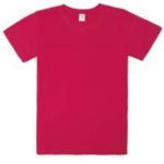 玫紅色兒童T恤